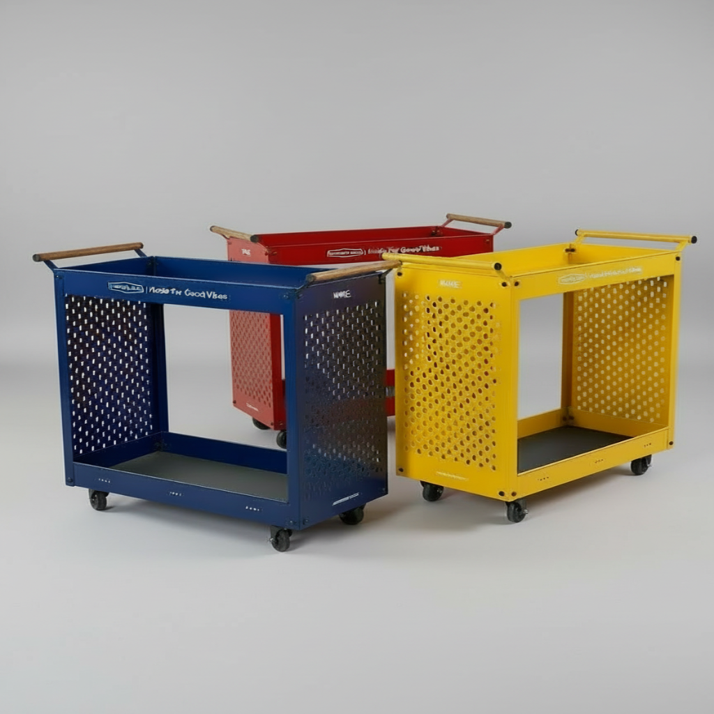 Pegboard Utility Cart