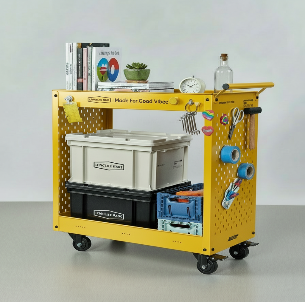 Pegboard Utility Cart