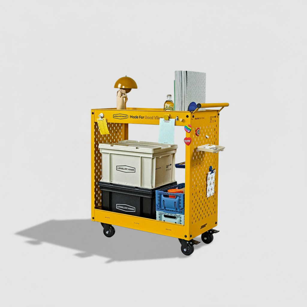 Pegboard Utility Cart