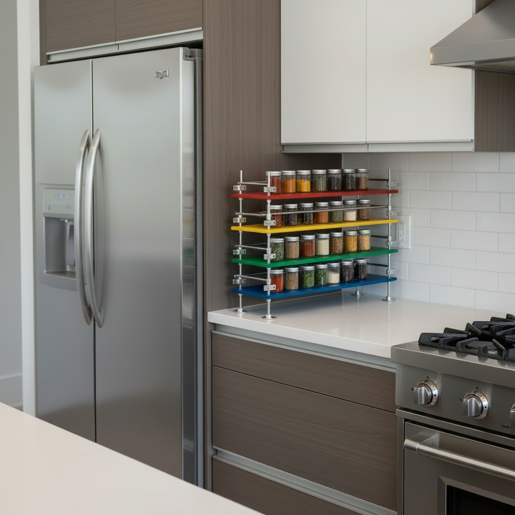 Colorful Spice Organizer