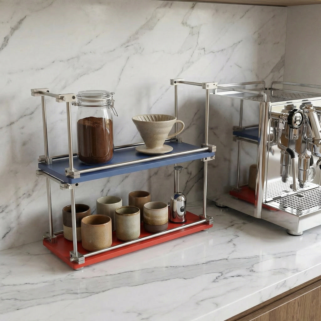 YurtSpace Espresso Bar Rack I