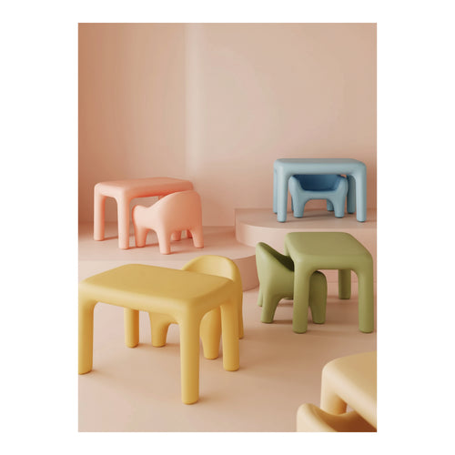 Kids Cartoon Step Stool Chair