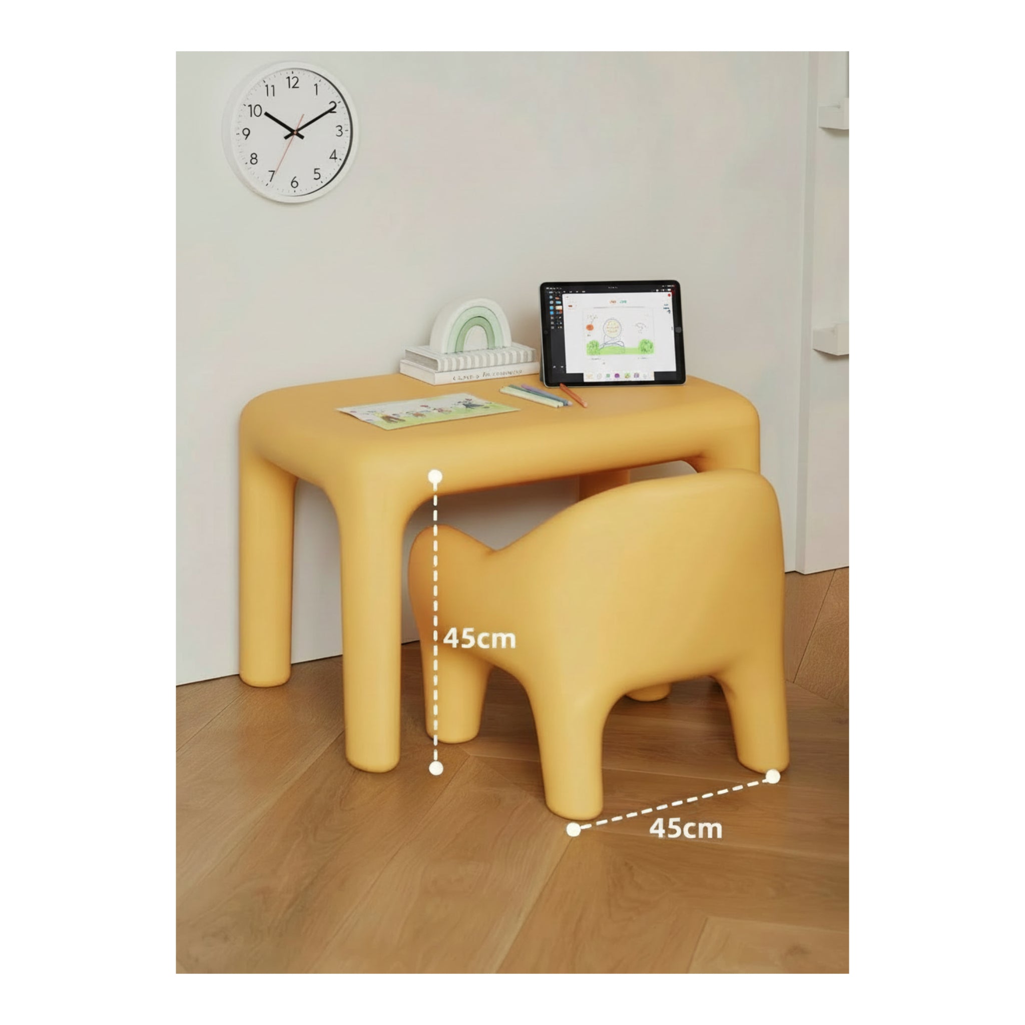 Kids Cartoon Step Stool Chair