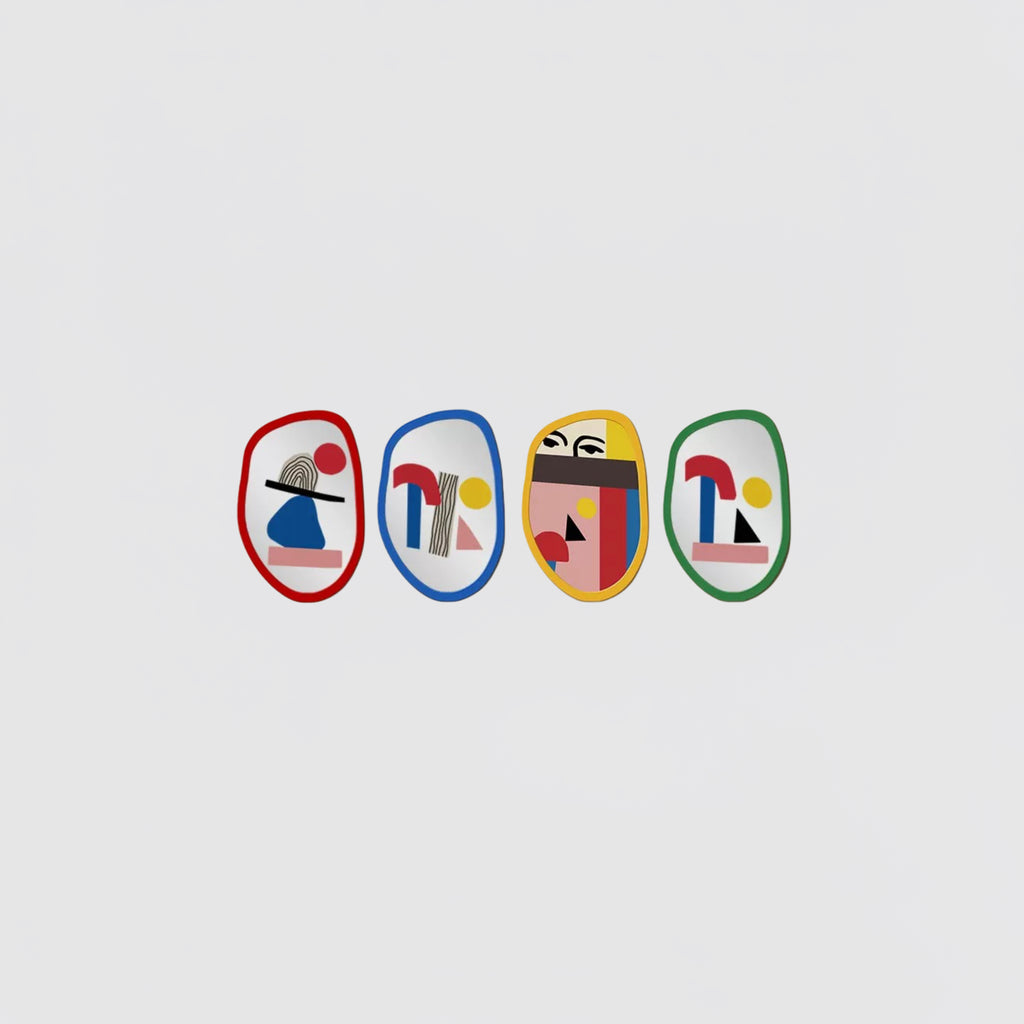 Abstract Mirror Wall Art