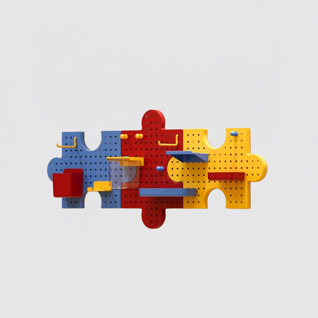 Puzzle Pegboard Organizer